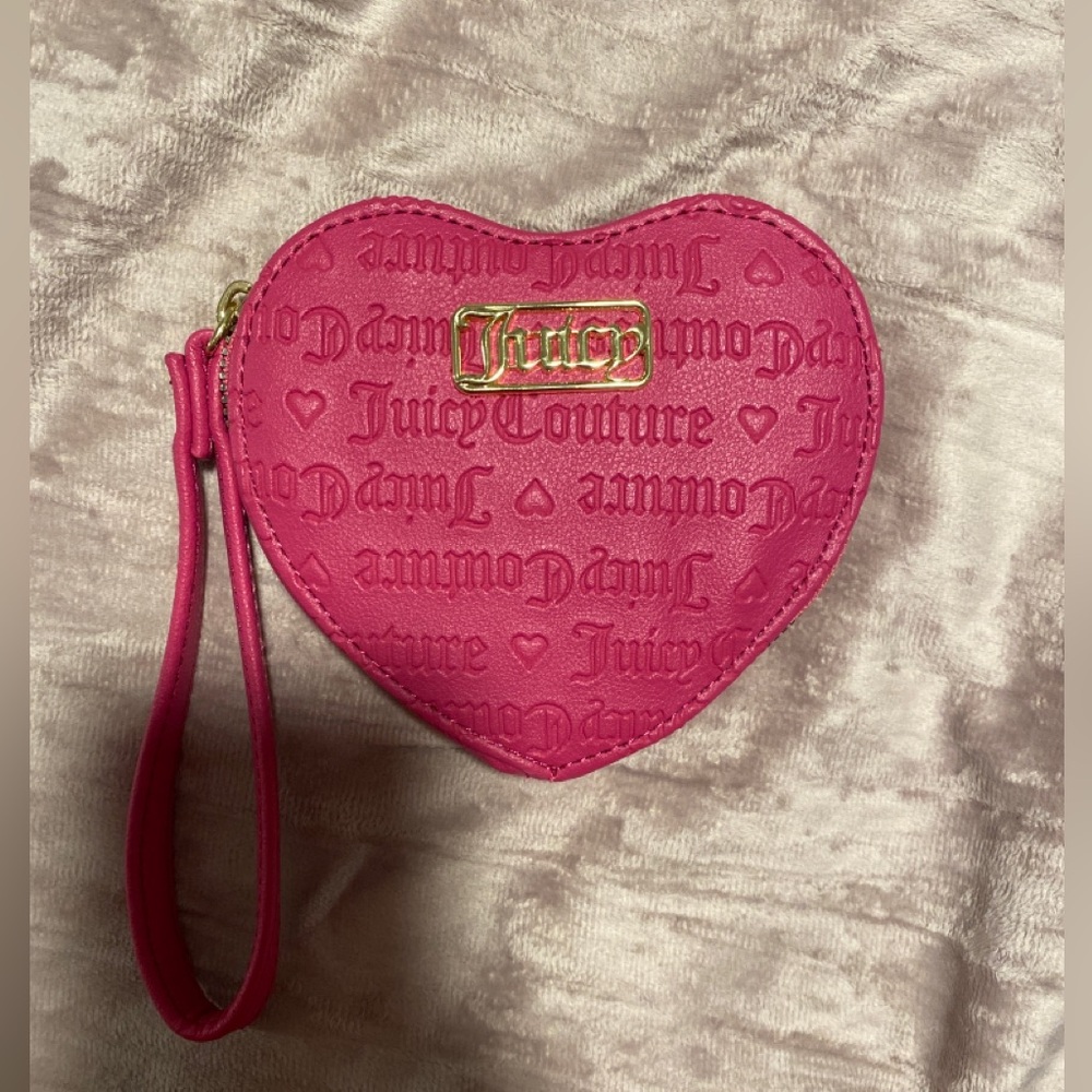 Juicy Couture New heart coin purse